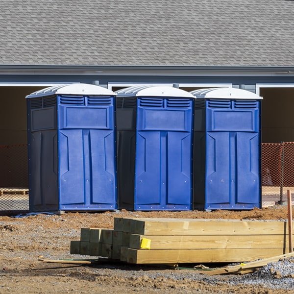 how do i determine the correct number of portable restrooms necessary for my event in Granite Shoals TX